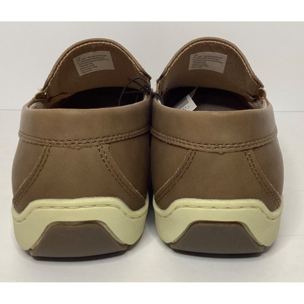 IZOD Men's Seapoint Lightweight Memory Foam Slip-ins Size 11 Tan NIB - Picture 6 of 6